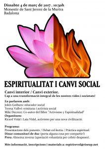 Lee más sobre el artículo Espiritualidad y cambio social
