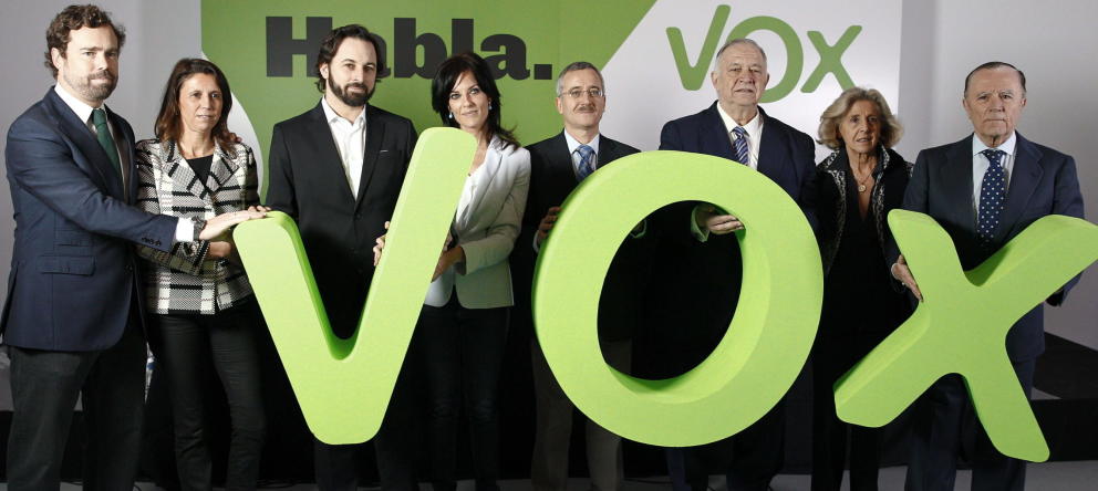 los cuatro pilares de vox no al aborto la familia la unidad de espana y no a eta
